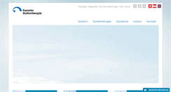 Desktop Screenshot of kasseler-stottertherapie.de