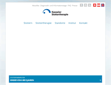 Tablet Screenshot of kasseler-stottertherapie.de
